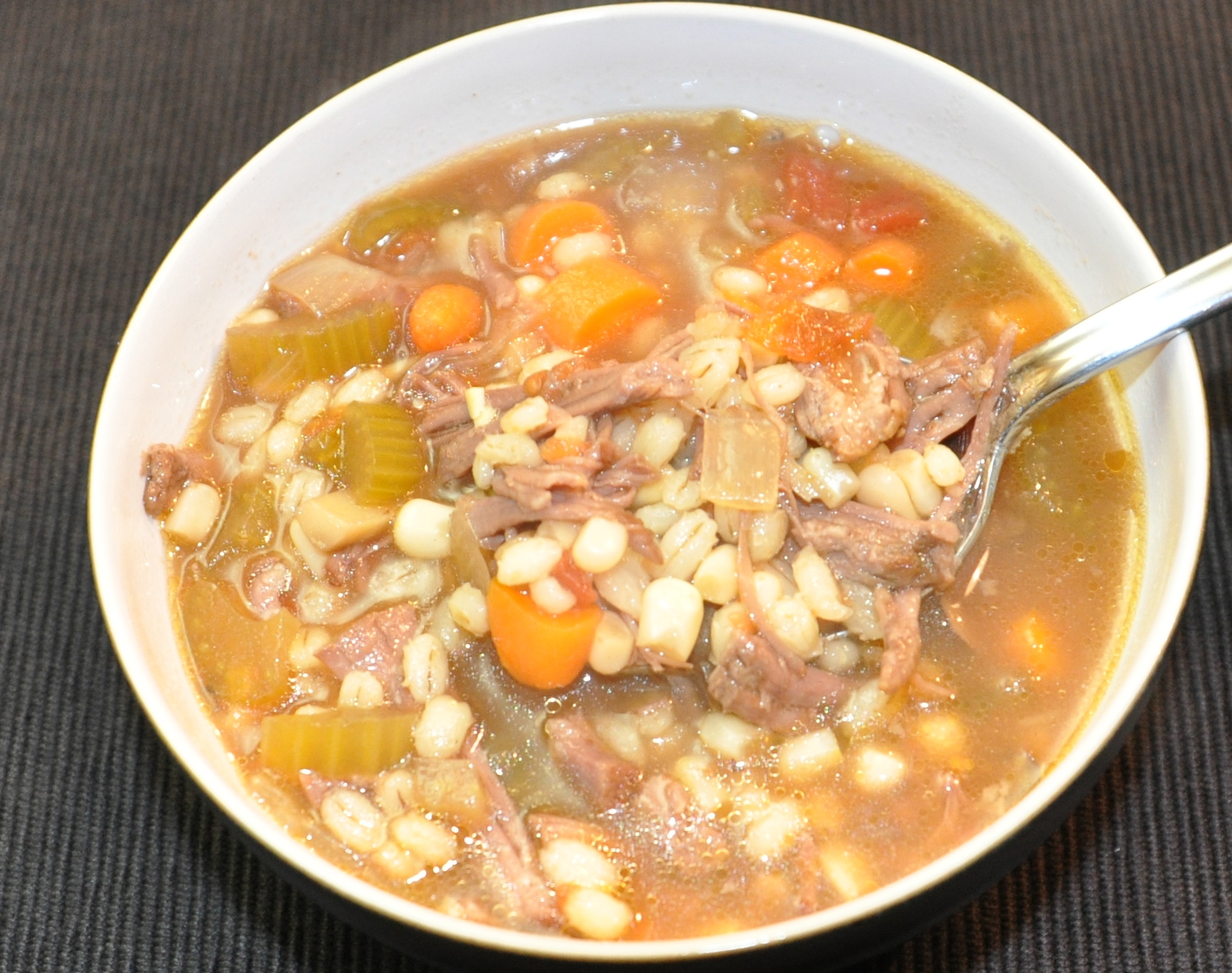 The Best Beef Barley Soup Ever