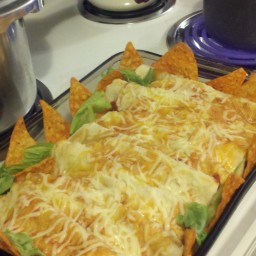 Chicken Enchiladas with a twist