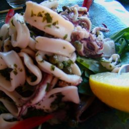 Fresh Crisp Calamari Salad