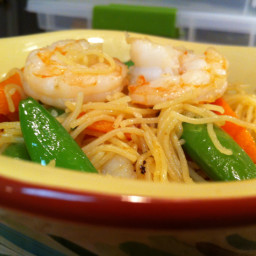 Long Life Fertility Noodles with Happy Shrimp