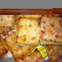 Muffi's Famous Cheese and Bacon Toasties
