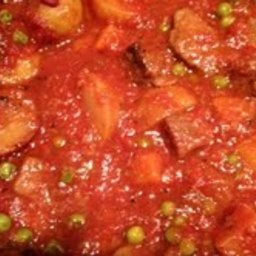 Slow-Cooked Spezzadine (Crockpot Italian Beef Stew)