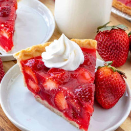 Strawberry Jello Pie
