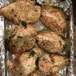 Stuffed Chicken Breasts with Spinach and Mushrroms