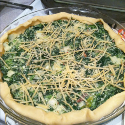 Swiss and Spinach Quiche ( By Angela Stanco Kidder)