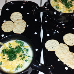 TGIF's Broccoli Cheese Soup