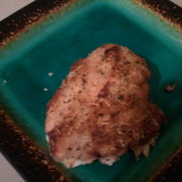 The World's Moistest Parmesan Crusted Baked Chicken